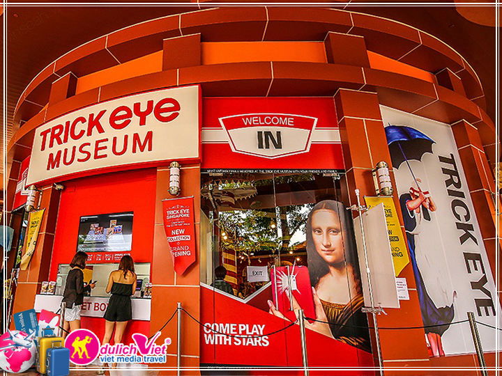 Vé tham quan Singapore Trickeye Museum giá tốt 2017
